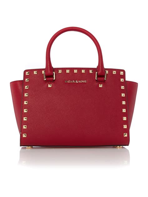 michael kors red purse sale|michael kors red mini bag.